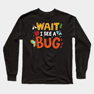 Bug Insect Gift for Entomologists and Bug Lovers Long Sleeve T-Shirt